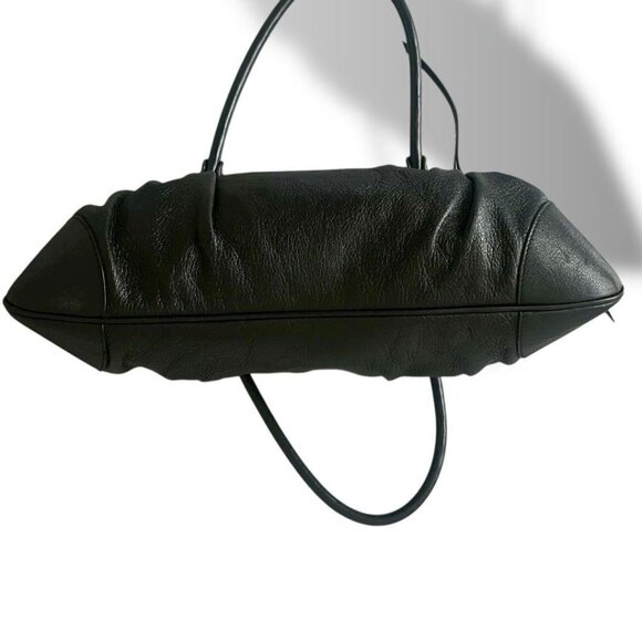 Salvatore Ferragamo black leather handbag - Picture 7 of 11